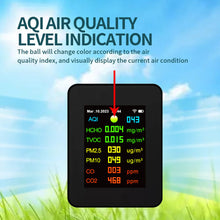 Load image into Gallery viewer, 9 in 1 Air Detector Air Quality Monitor
