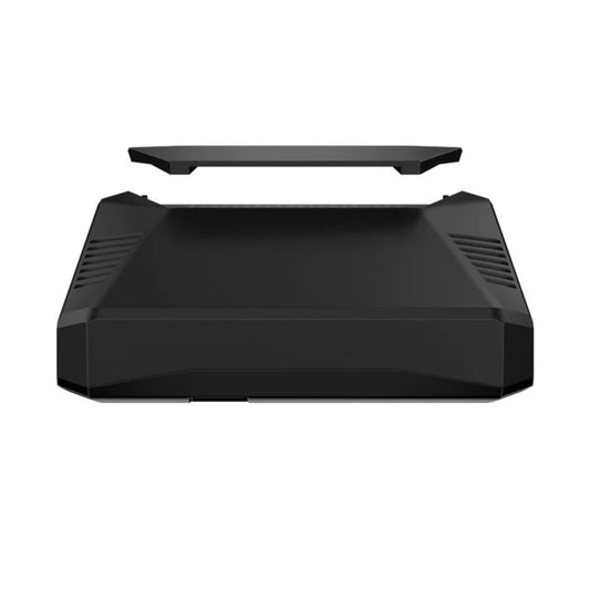 Argon ONE V3 Case for Raspberry Pi 5, featuring a sleek black design with cooling ventilation.
