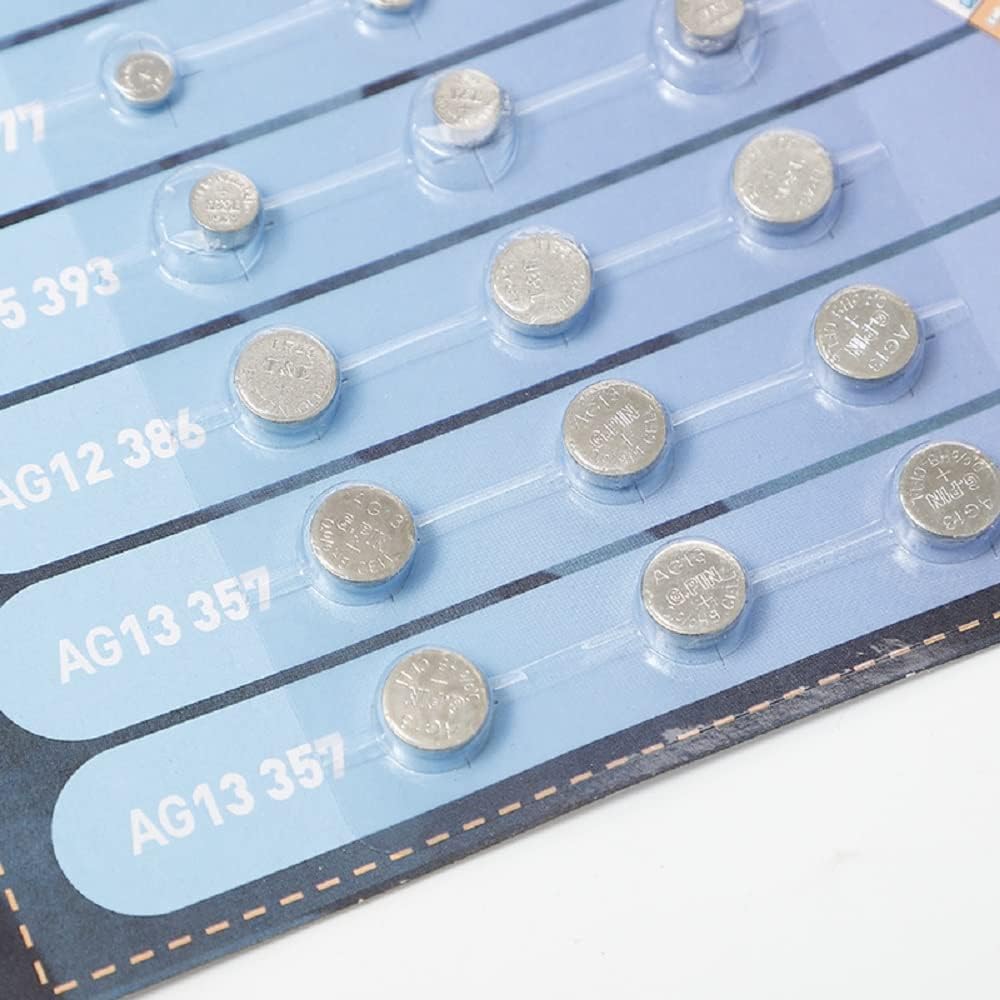 各尺寸鈕扣電池套裝30pc
