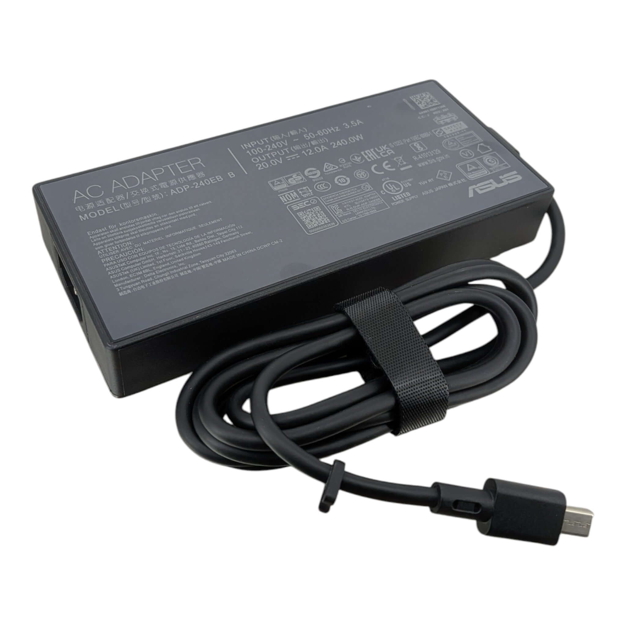 ASUS 240W 20V 12A Power Adapter | ADP-240EB B Square Tip