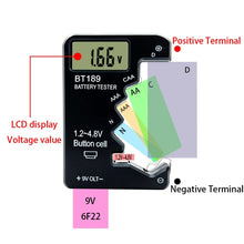 Load image into Gallery viewer, 6 in 1 Digital Battery Tester
