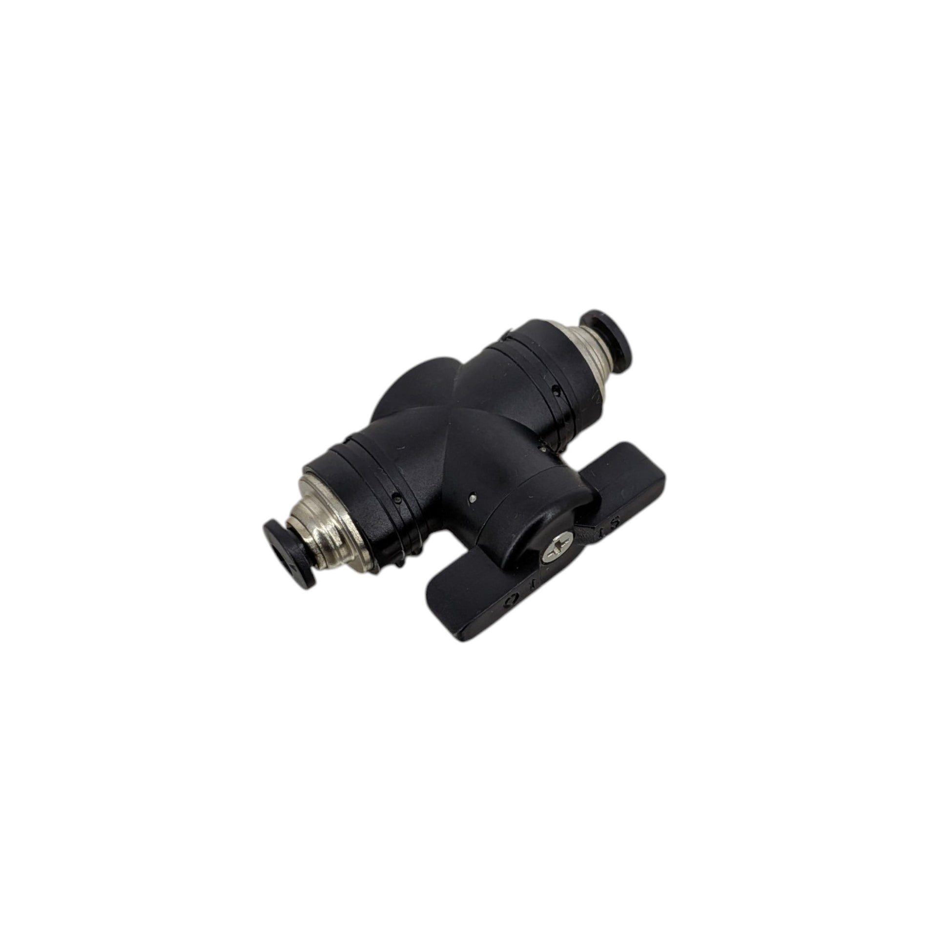 BUC-4 氣動手動閥 (4mm)，Push-to-Connect 直線快插氣喉開關，新昌電腦深水埗門市提供現貨。