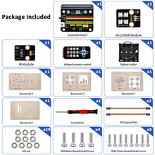 Load image into Gallery viewer, Micro:bit DIY Colorful Light Box Beginner Kit (without Micro:bit Main Board)
