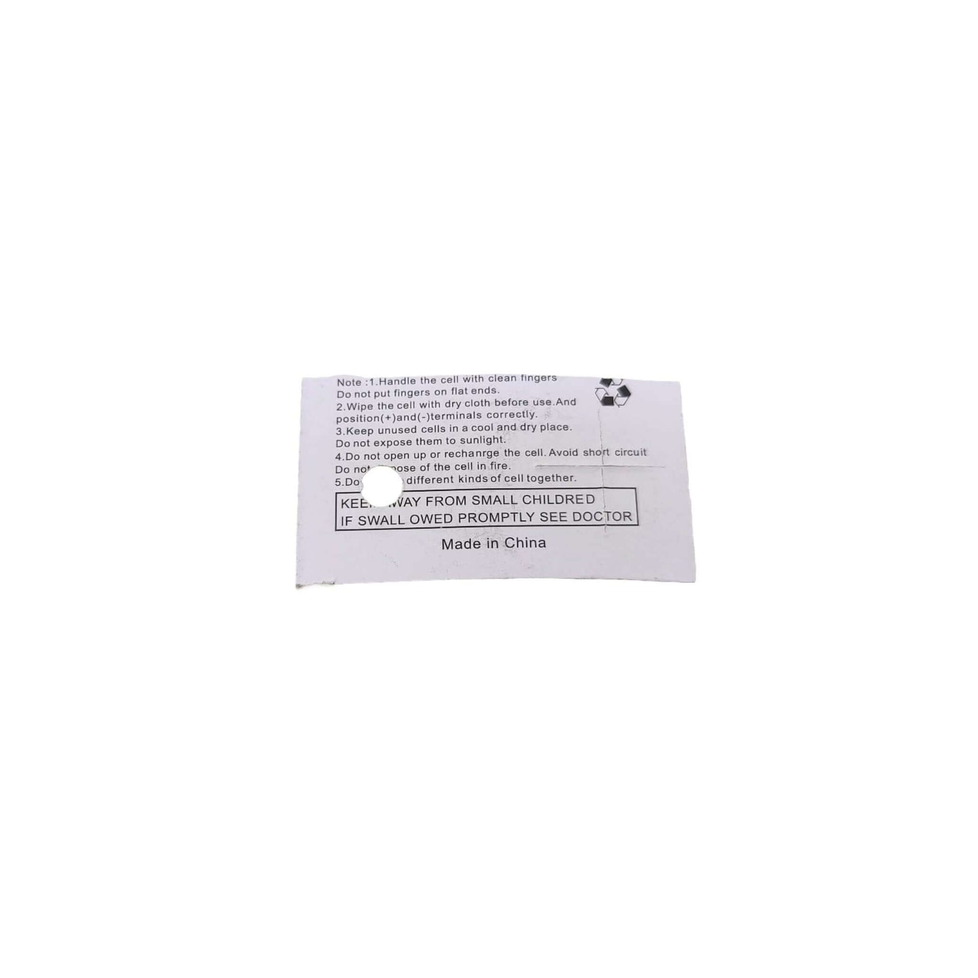 CR927 3-volt button cell battery, ideal for watches, calculators, and other small electronic devices, high-quality.