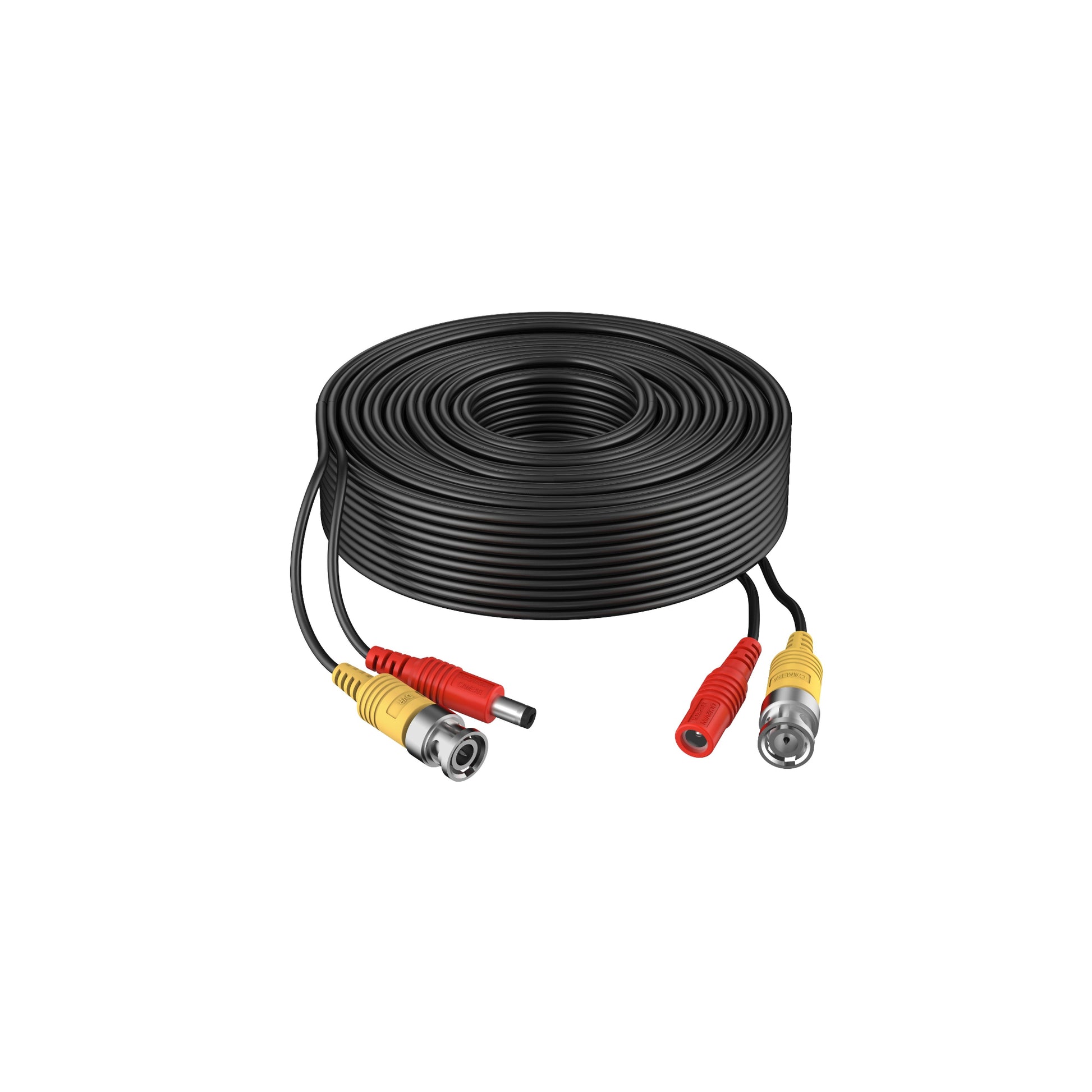 The 10m version of the Dahua security camera cable in its protective blue and clear packaging.