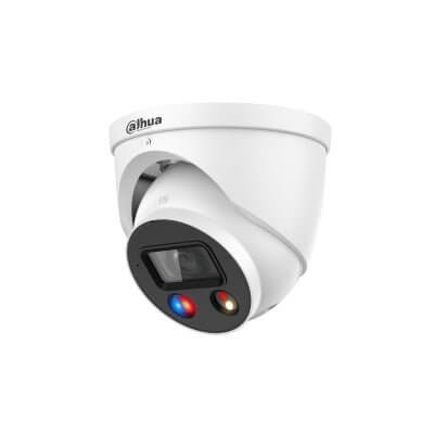 Dahua 8MP 4K Active Deterrence Network Camera with dual illumination for enhanced security monitoring.