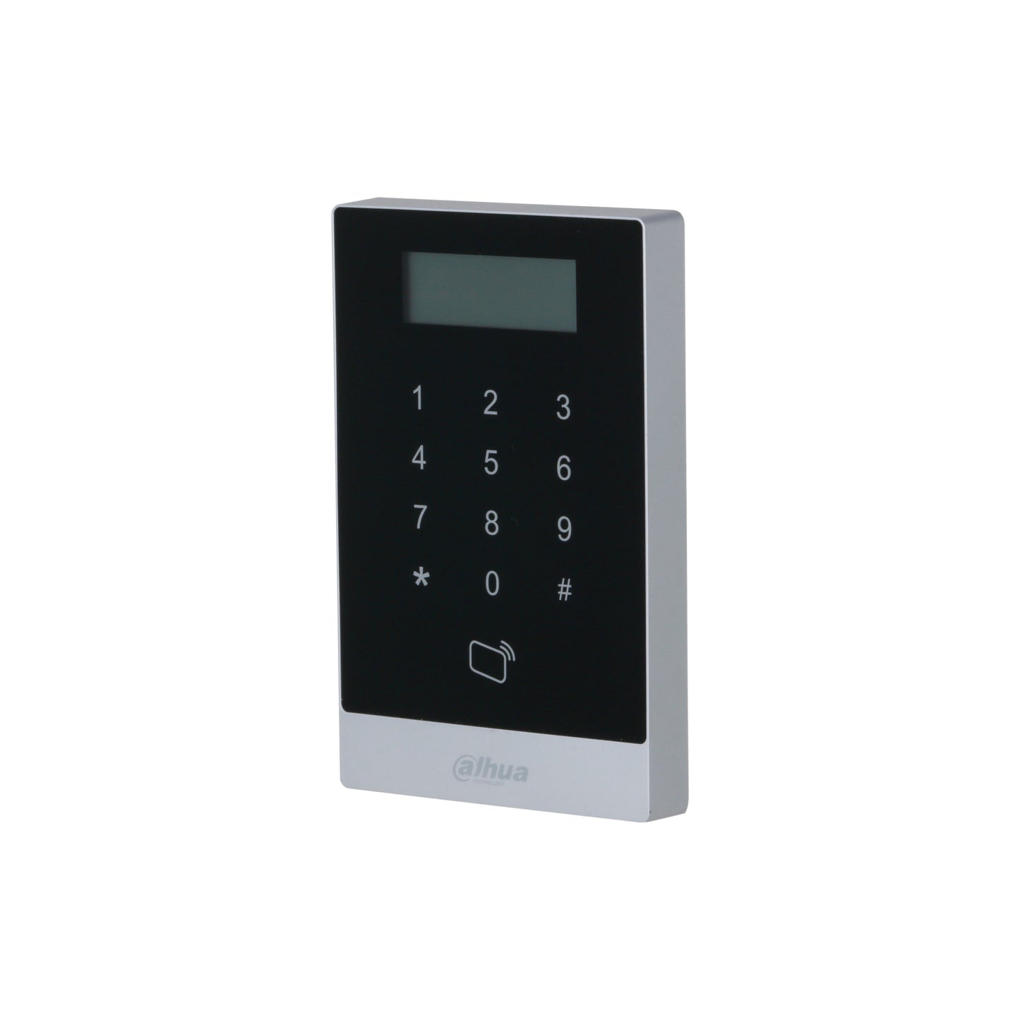 Dahua ASI1201A-ME standalone access control keypad with backlit touch display.