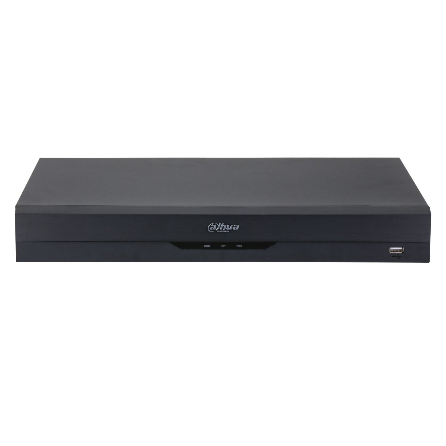 Front view of the Dahua DH-XVR5216AN-I3/T 16-channel 5MP WizSense DVR.