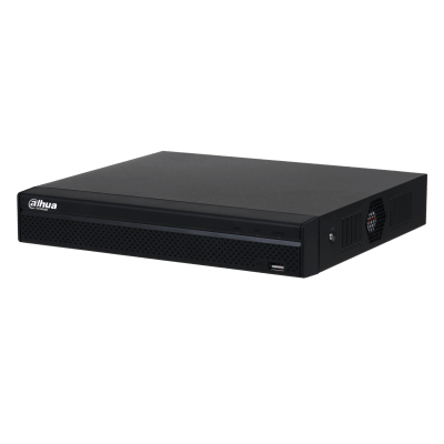 Front view of the Dahua NVR4108HS-8P-4KS3 8-channel 4K PoE Network Video Recorder