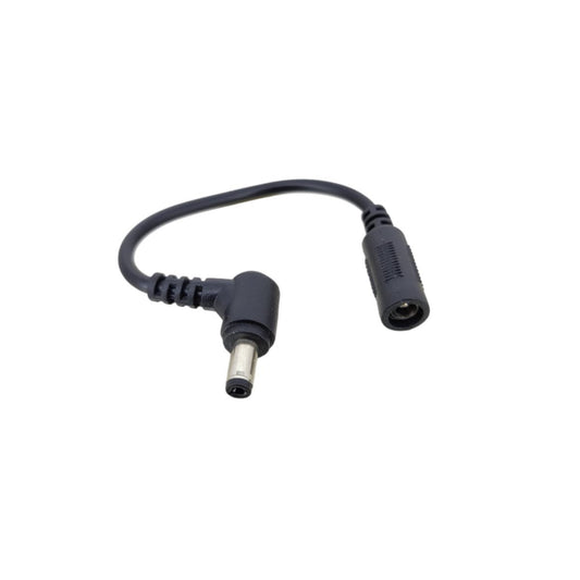 Reverse polarity cable 5.5mm x 2.1mm for power conversion in keyboard, speaker, or radio accessories.