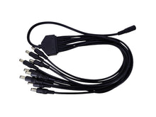 Load image into Gallery viewer, dc power cable splitter for cctv hk
