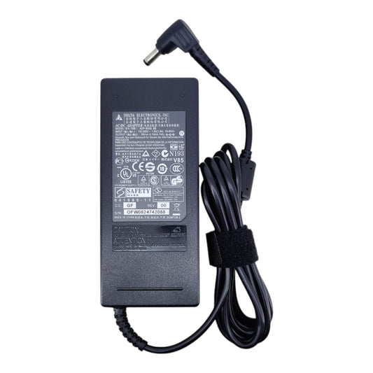 Close up of Delta Electronics ADP-90SB BB label showing 19V 4.74A specifications.