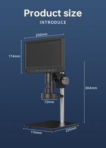 10.1 Inch 1080P LCD Digital Microscope 1600X
