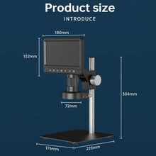 Load image into Gallery viewer, 7-inch LCD Digital Microscope 1200X
