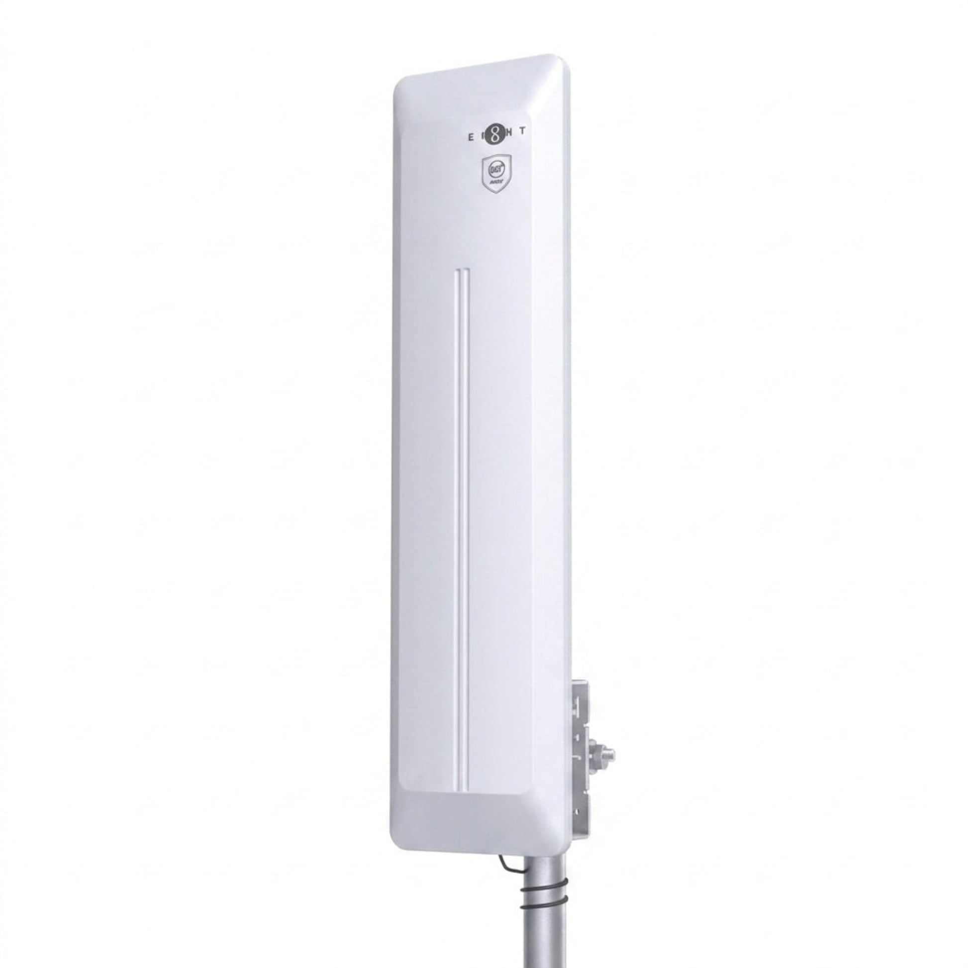 EIGHT ODA-188(5G) outdoor digital TV antenna front profile.