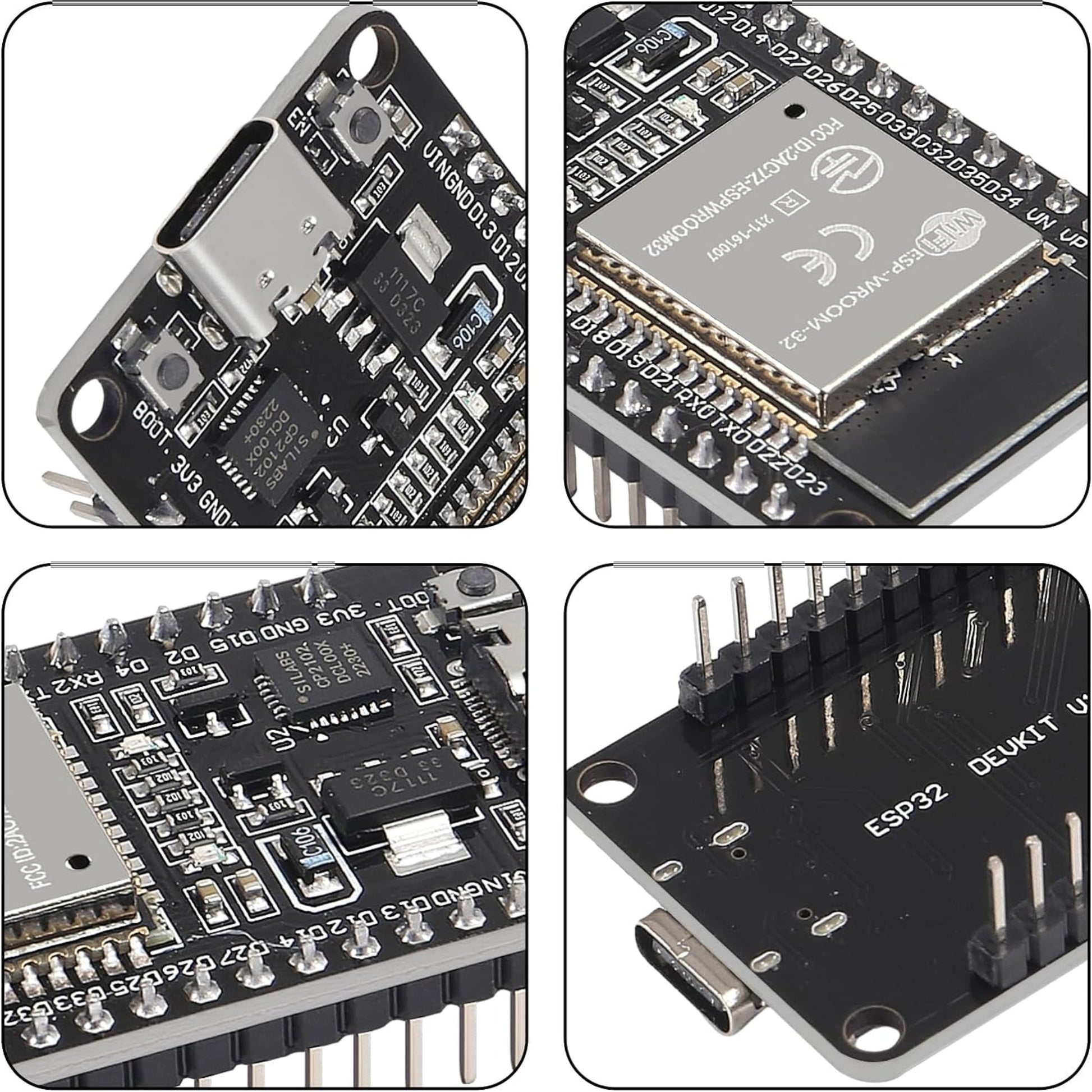 SCHEDA DI SVILUPPO ESP32 NodeMcu WROOM 32 Pin Dual Core WLAN WiFi Bluetooth EUR 6,09 - PicClick IT - Foto 10