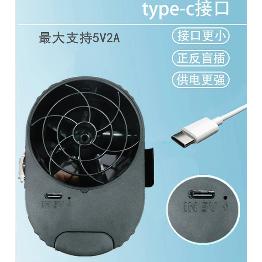 Waist Clip Fan Portable Clip on Waist Fan F118