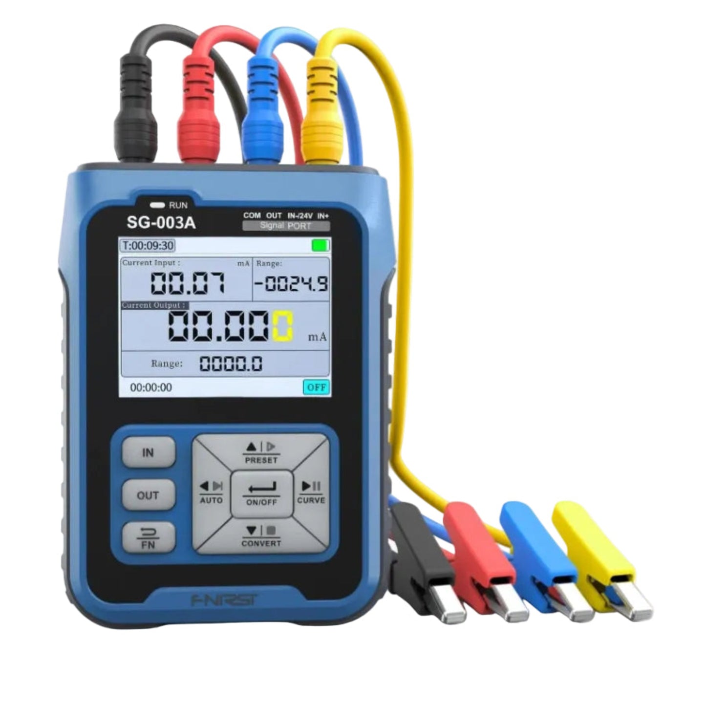 FNIRSI SG-003A 多功能訊號發生器，支援 4-20mA 及 0-10V 電壓電流校準。