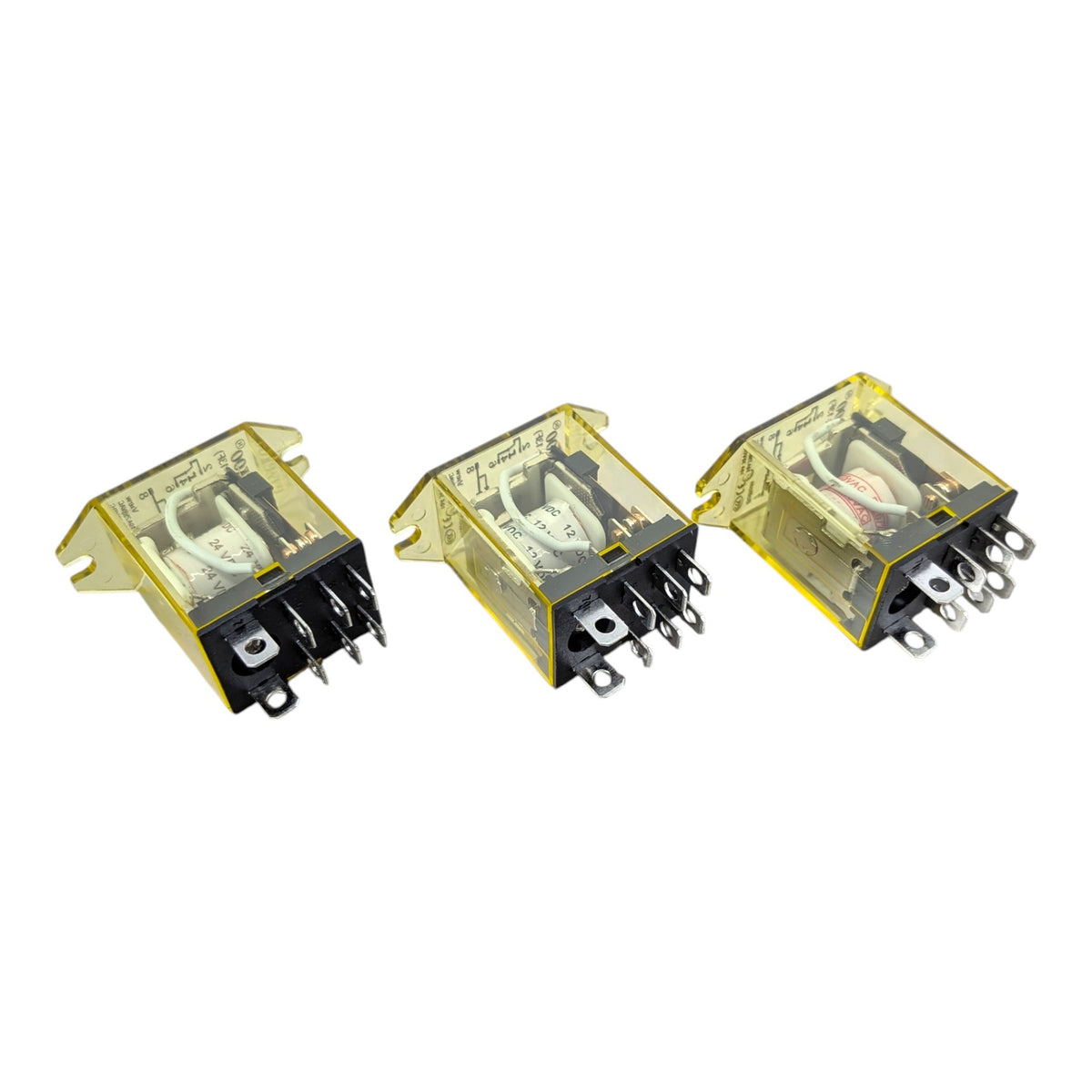 GANGKOO JQX-13FF HH62P DPDT 10A 8-Pin 繼電器組合，新昌電腦深水埗門市有售。