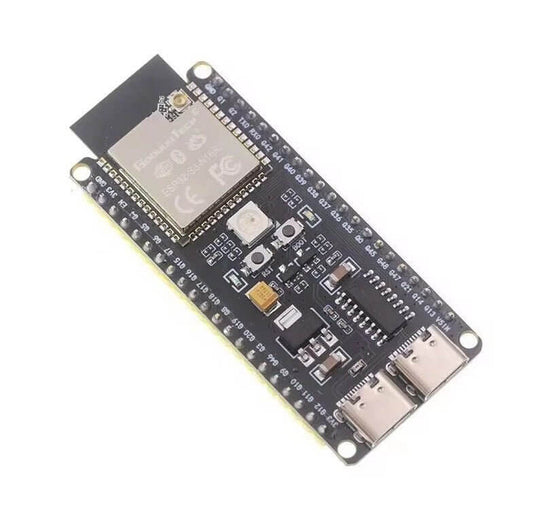 ESP32-S3-N16R8 AI development board with USB Type-C, 16MB Flash, and 8MB PSRAM for IoT and AI projects.