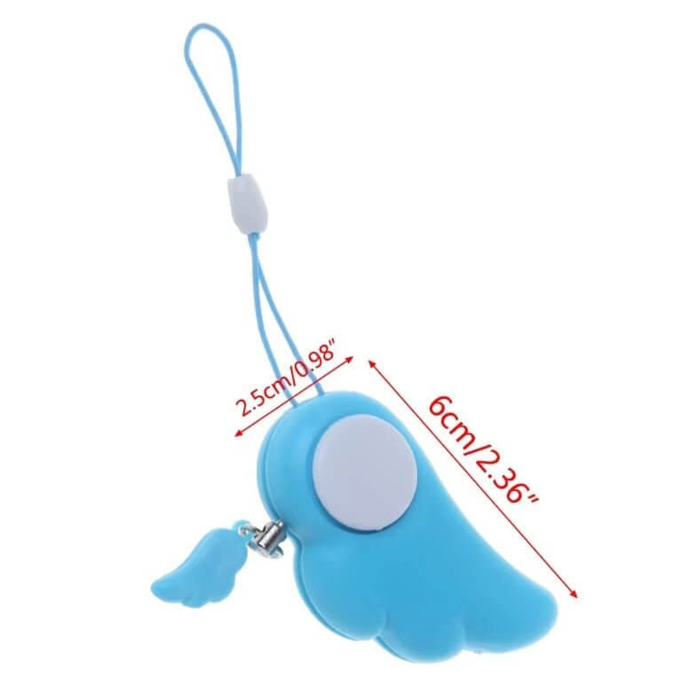 Cute Wings Safe Sound Personal Alarm 90DB Loud Defense Siren - Sun Cheong Computer Company Limited