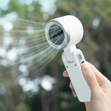 Load image into Gallery viewer, Portable Handheld Fan Turbo Fan Powerful 5 Speeds USB-C Rechargeable
