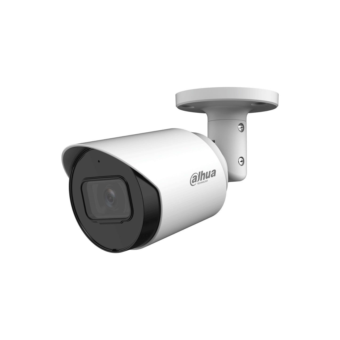 Outdoor installation of Dahua bullet camera on a residential wall for home security.
