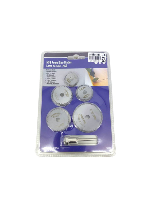 6pcs HSS Round Saw Blades - Sun Cheong Computer Company Limited