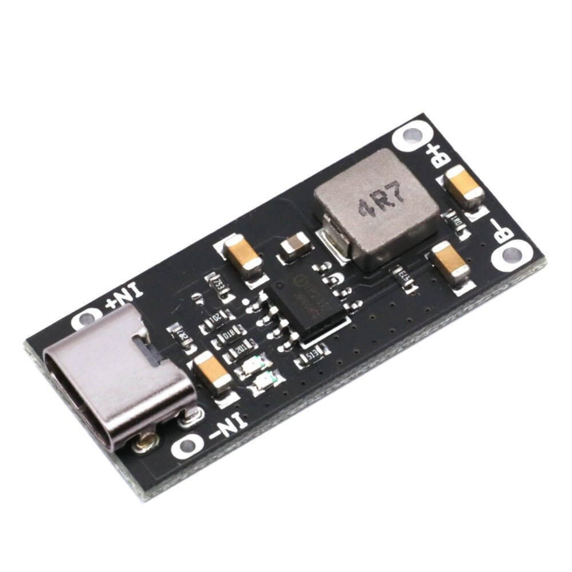 3A Type-C Lithium Battery Fast Charging Board with IP2312 chip for CC/CV 4.2V charging.