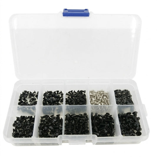 500pcs Laptop Notebook Computer Screw Kit Set Assortment M2 M2.5 M3 for repairs.