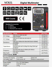 Load image into Gallery viewer, LED Digital Multmeter
