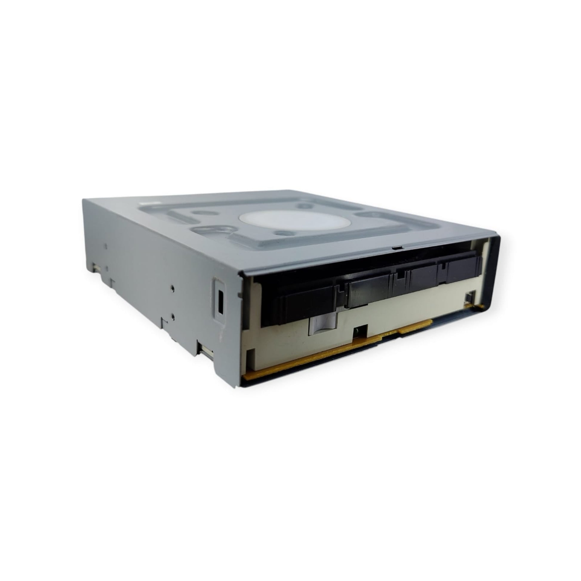 Front view of LITE-ON LH-16D1P 16X IDE DVD-ROM computer drive bezel. Replacement for desktop PCs.