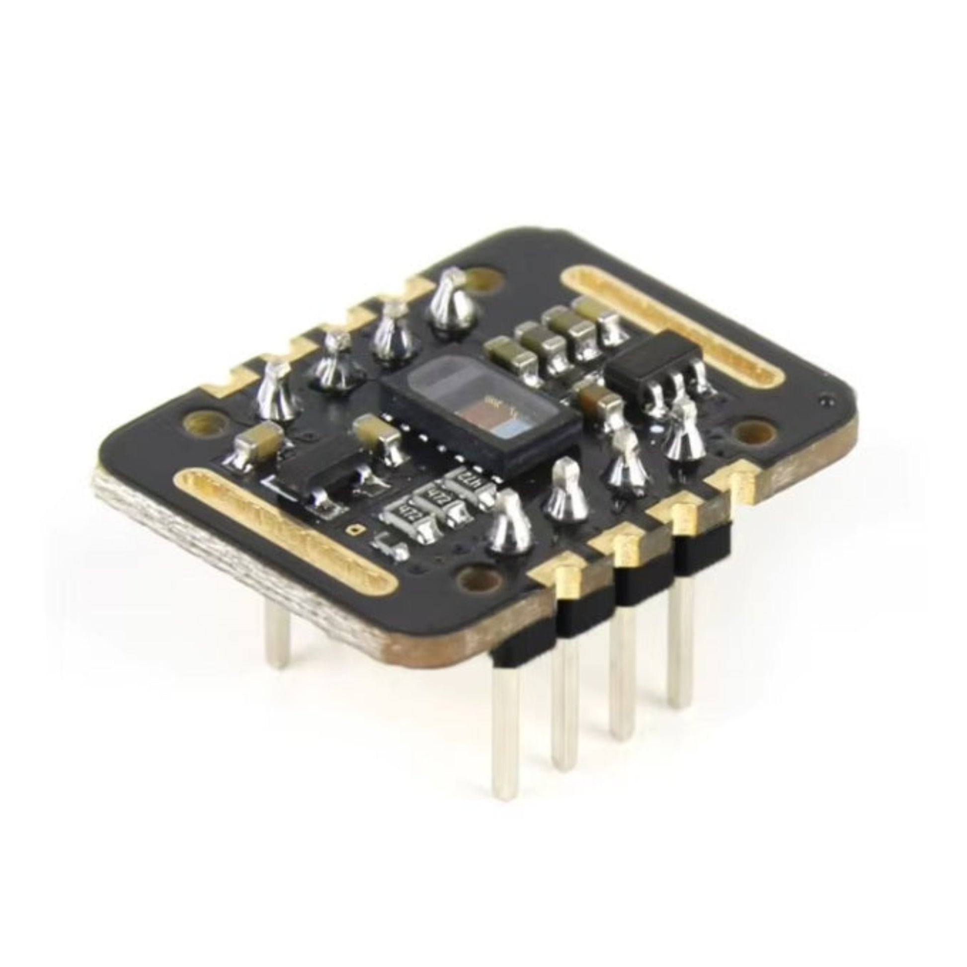 Front view of the MAX30102 Heart Rate and SpO2 Sensor Module, showing the integrated PPG biosensor and glass cover.