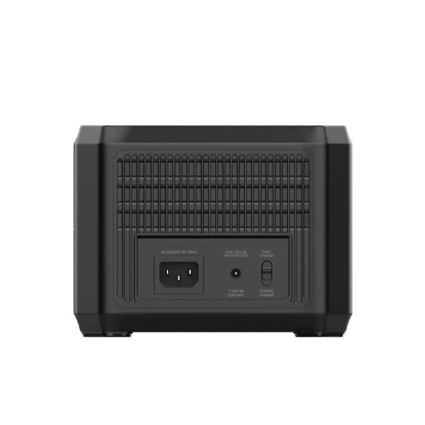 Maxpower Optimus Power Tank 300W portable power station rear view with AC outlet and control panel.