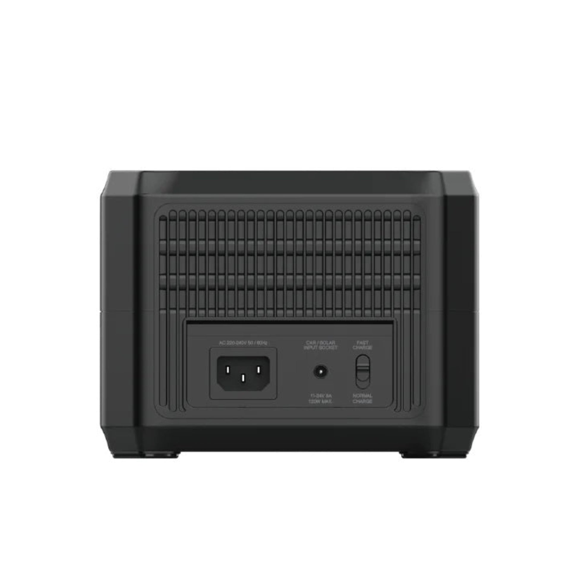 Maxpower Optimus Power Tank 300W portable power station rear view with AC outlet and control panel.