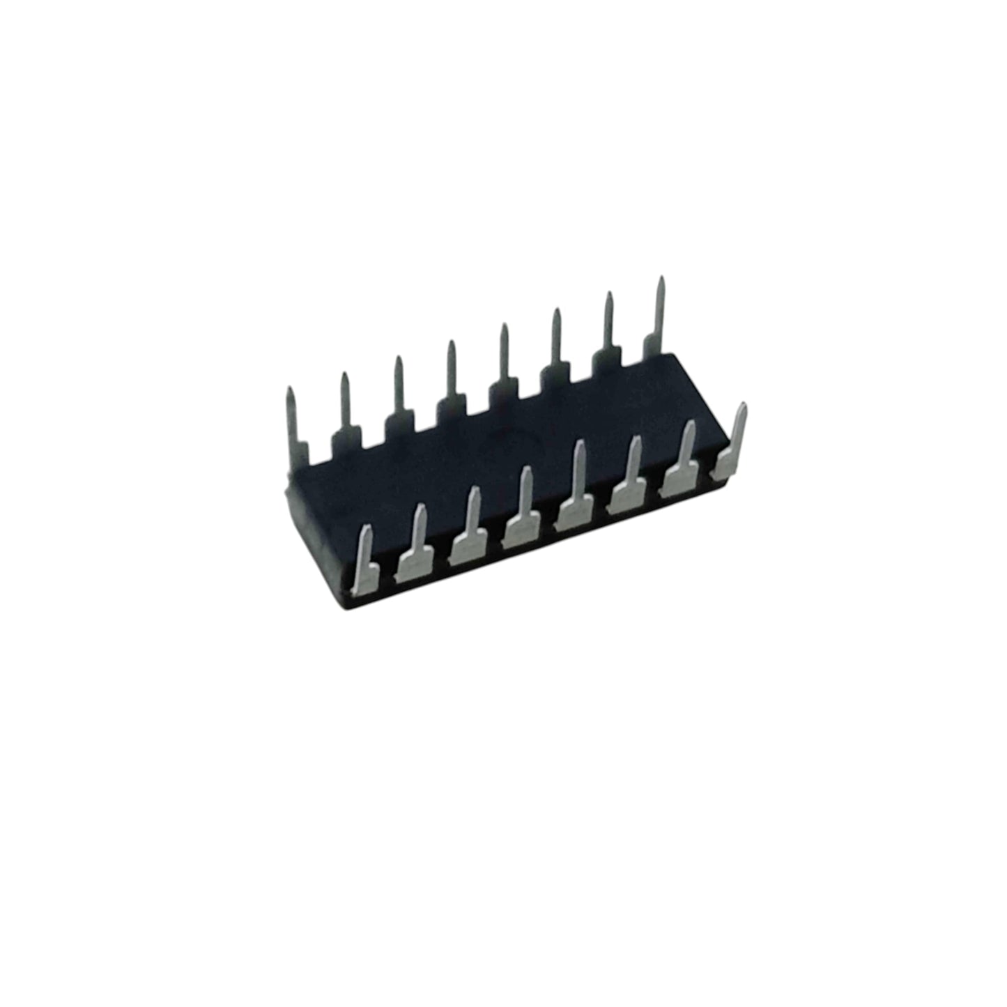 Side profile of the Microchip MCP3008-I/P ADC