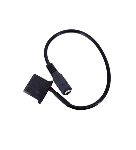 28cm 4 - Pin Molex to DC 5.5x2.1mm Female 12V Power Adapter Cable - Sun Cheong Computer Company Limited