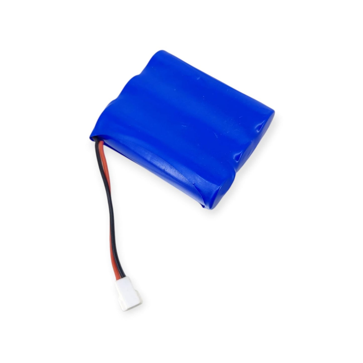 Top-down view of a 3.6V 500mAh NiMH battery pack showing the cell configuration.