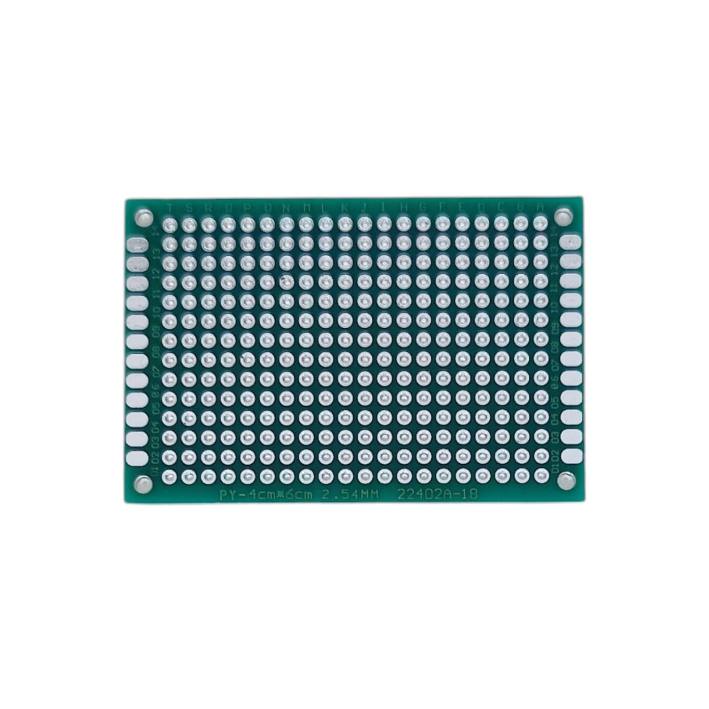 4x6cm double-sided PCB prototyping board.