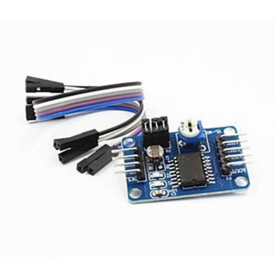 PCF8591 Digital to Analog Converter Module with wires for data acquisition and sensor integration.