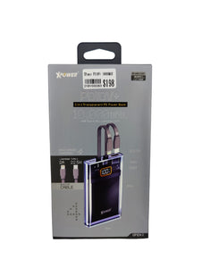 xPower 2 in 1 Transparent PD Power Bank 10000mah 20W