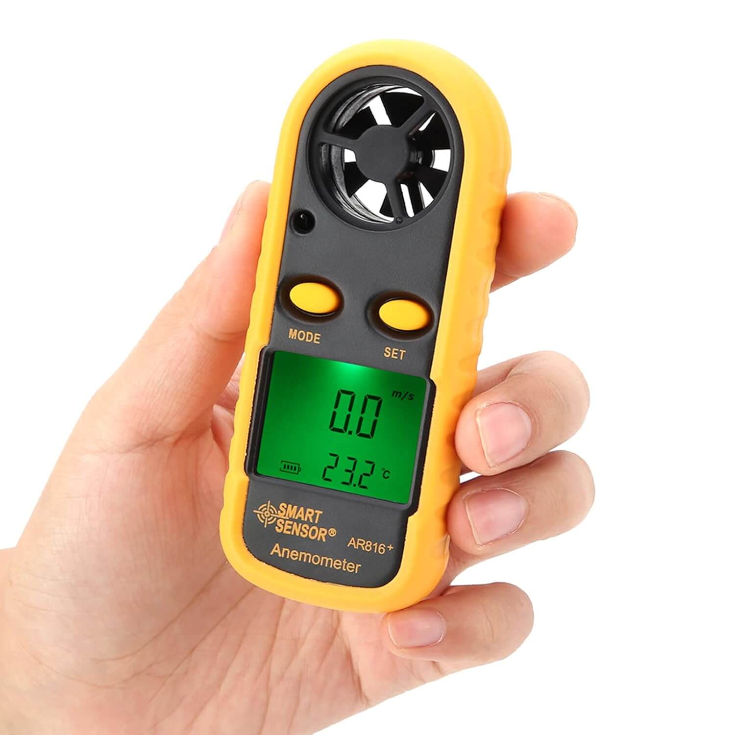 Smart Sensor AR816+ Handheld Digital Anemometer & Temp Meter - Sun Cheong Computer Company Limited