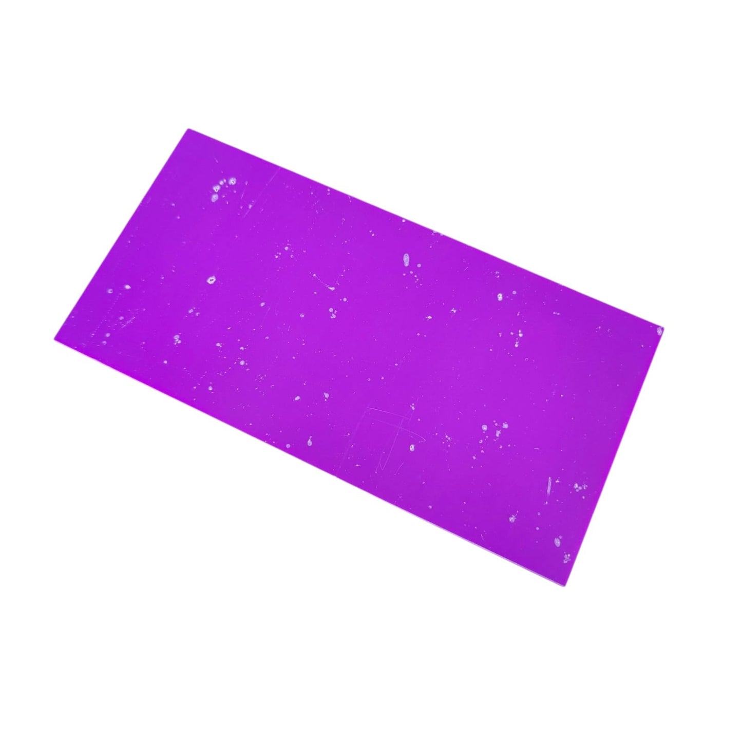 A vibrant purple 100x200x2.3mm acrylic sheet, adding a pop of color to any crafting or design project.
