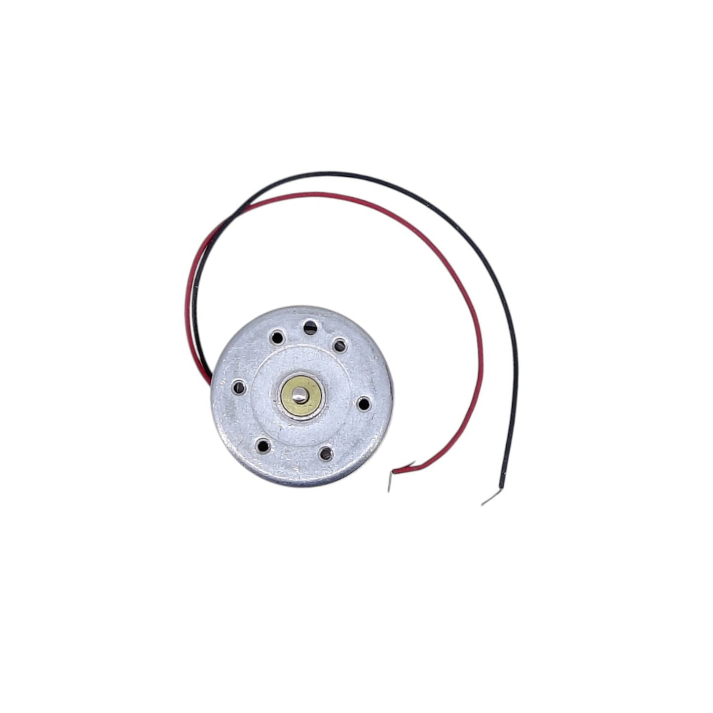 Top view R300C motor showing pre-wired leads 105mm length