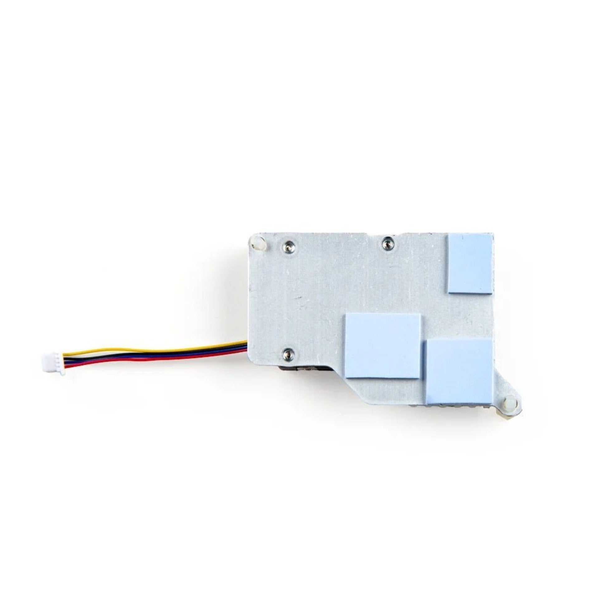 Raspberry Pi 5 Active Cooler heatsink with adjustable speed fan and metal radiator for enhanced cooling performance.