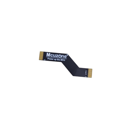 Raspberry Pi 5 FPC elbow shielded cable 5cm by Mcuzone for PCIe differential pair impedance control.