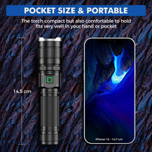 Load image into Gallery viewer, Rechargeable LED Flashlight 18650
