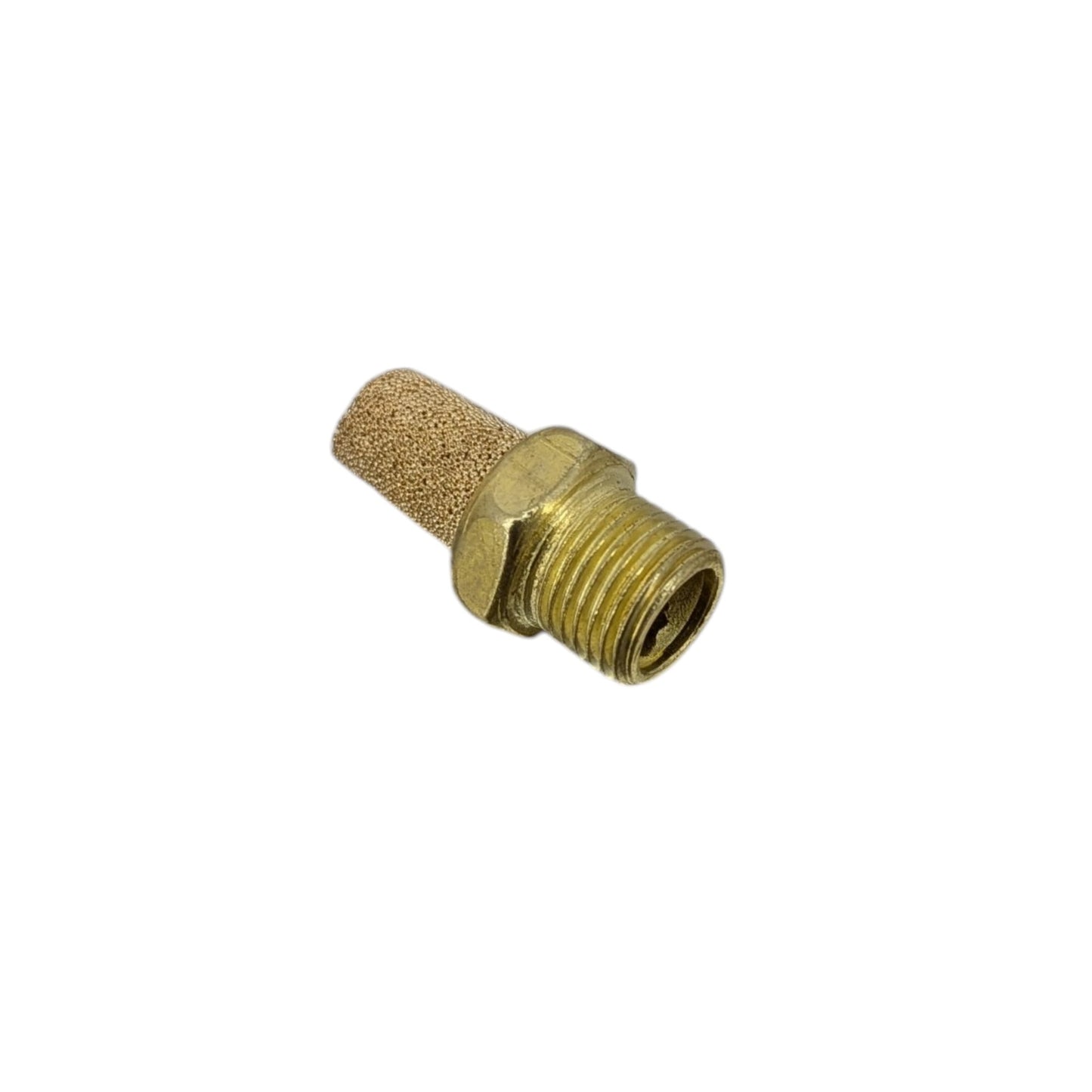 1分 (1/8") 黃銅氣動消音器，有效降低氣閥噪音。深水埗新昌電腦門市提供現貨及技術支援。