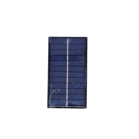 Mini 6V 1W polysilicon solar panel for DIY projects, measuring 110mm x 60mm, compact and efficient energy source.