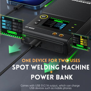 Fnirsi Portable Intelligent Color Screen Spot Welding Machine
